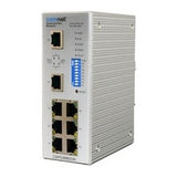 Comnet CWFE8MS/DIN | Industrial Grade Managed Ethernet Switch with (8) 10/100TX Ports