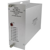 Comnet FDC80RS1 | 8-Channel Supervised Contact Closure Receiver, Single Mode, 1 Fiber, 2 Rack Slots