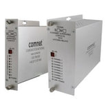 Comnet FDC80NLRS1 | 8-Channel Supervised Contact Closure Receiver, Non-Latching, Single Mode, 1 Fiber, 2 Rack Slots