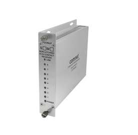 Comnet FDC8NLRM1 | 8-Channel Contact Closure Non-Latching Receiver, Multimode, 1 Fiber Required, 1 Rack Slot