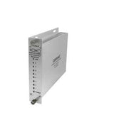 Comnet FDC8NLRS1 | 8-Channel Contact Closure Non-Latching Receiver, Single Mode, 1 Fiber Required, 1 Rack Slot
