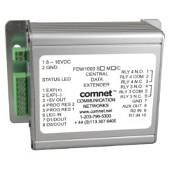 Comnet FDW1000M/R | Optical Wiegand Extender, Remote Unit, Multimode