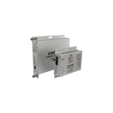 Comnet FDX60S1AM | Mini RS232/422/485 Data Transreceiver, Single Mode, 2 or 4 Wire, 1 Required Fiber