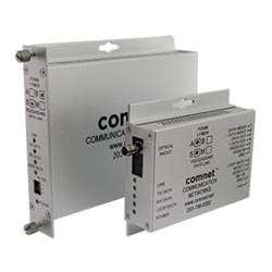 Comnet FDX60S2 | RS232/422/485 Data Transreceiver, 2 or 4 Wire, Single Mode, 2 Required Fibers, 1 Rack Slot
