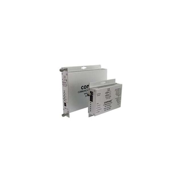 Comnet FDX60S2 | RS232/422/485 Data Transreceiver, 2 or 4 Wire, Single Mode, 2 Required Fibers, 1 Rack Slot