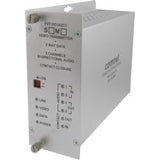 Comnet FVT10D1A2C1M1 | (1) 10-Bit Digital Short-Haul Video Transmitter, (1) Bi-Directional Data Transreceiver, (2) Bi-Directional Audio Transmitter, (1) Bi-Directioanl Contact Closure, Multimode