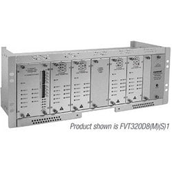 Comnet FVT160D8S1 | 16-Channel Digitally Encoded Video Transmitter and 8 Bi-Directional Data Channel Transreceiver, 10-Bit Digital/Short-Haul Video, Single Mode