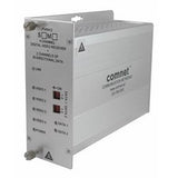 Comnet FVR412M1 | Video Receiver/Data Transreceiver, Multimode, 4-Channel Digitally Encoded Video, 2 Bi-Directional Data Channels, 1 Bi-Directional Contact Closure