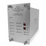 Comnet FVR812M1 | Video Receiver/Data Transreceiver, Multimode, 1550/1310nm, 8-Channel Digitally Encoded Video, 2 Bi-Directional Data Channels, Bi-Directional Contact Closure