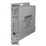 Comnet FVT1031M1 | 10-Bit Digital Video Transmitter/Data Transreceiver, Multimode, Bi-Directional Data, Pelco and Panasonic "Up the Coax"