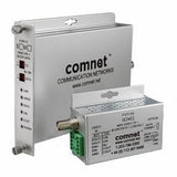 Comnet FVT110S1 | Video Receiver/Data Transreceiver, Single Mode, 10-Bit Digitally Encoded Video for Bilinx and Bi-Phase Control