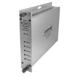 Comnet FVT41S1 | 4-channel Digitally Encoded Video Transmitter, 1 Fiber
