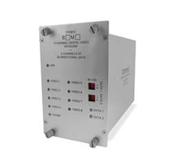 Comnet FVT812M1 | Video Transmitter/Data Transreceiver, Multimode, 1310/1550nm, 8-Channel Digitally Encoded Video, 2 Bi-Directional Data Channels, Bi-Directional Contact Closure