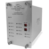 Comnet FVT812M1 | Video Transmitter/Data Transreceiver, Multimode, 1310/1550nm, 8-Channel Digitally Encoded Video, 2 Bi-Directional Data Channels, Bi-Directional Contact Closure