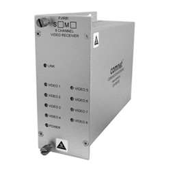 Comnet FVT81M1 | 8-Channel Digitally Encoded Video Transmitter, Multimode, 1310nm