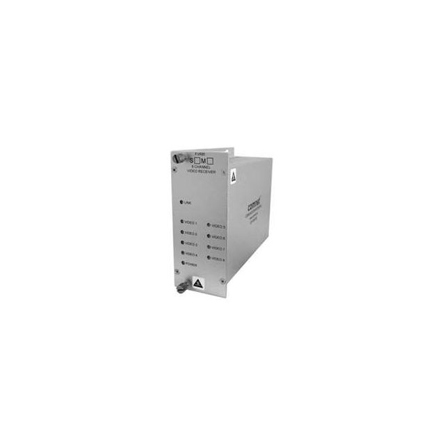 Comnet FVT81M1 | 8-Channel Digitally Encoded Video Transmitter, Multimode, 1310nm