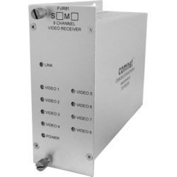 Comnet FVT81S1 | 8-Channel Digitally Encoded Video Transmitter, Single Mode, 1310nm