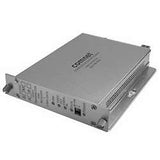 Comnet FVTRDS1B | Video Receiver/Data Transreceiver, 10-Bit Digital Bi-Directional Video or Video Sync, Bi-Directional Data, Single Mode