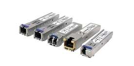 Comnet SFP-12A | Small Form-Factor Pluggable Optical Transreceiver, 1000Mbps, Single Mode, 1310/1550nm, LC Receptacle, 20km