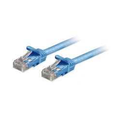 Comprehensive Connectivity CAT6A-UTP-3BLU | Cat6A Unshielded (UTP) Snagless Patch Cable, Blue, 3ft