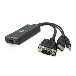 Comprehensive Connectivity CCN-VGA2HD | VGA to HDMI Converter Adapter with Audio