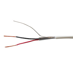 Comprehensive Connectivity CVC-2TW/P-1000 | Premium 2-Conductor Flexible Audio Cable, Plenum Rated, Natural, 1000ft
