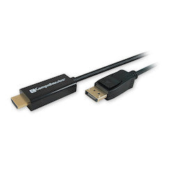 Comprehensive Connectivity DISP-HD-3ST | DisplayPort to HDMI High Speed Cable, 3ft