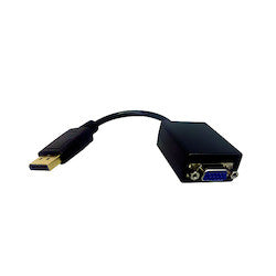 Comprehensive Connectivity DP2VGAF | DisplayPort Male to VGA Female Adapter Cable, 8in