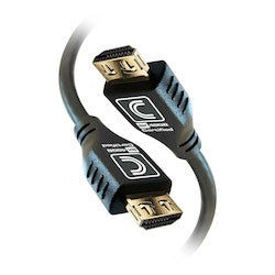 Comprehensive Connectivity MHD48G-6PROBLK | MicroFlex Pro AV/IT Integrator Series Certified Ultra High Speed 8K 48G HDMI Cable with ProGrip Jet Black 6ft
