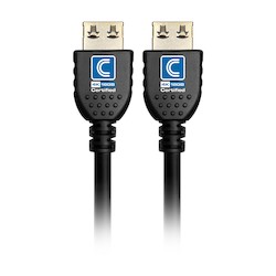 Comprehensive Connectivity NFHD18G-9PROBLK | NanoFlex Pro AV/IT 18Gbps Certified HDMI Cable, 4K, Jet Black, 9ft