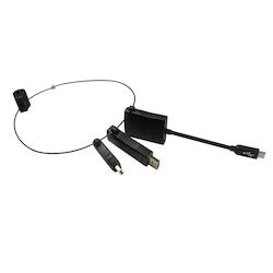 Comprehensive Connectivity RING-3 | Adapter Ring with 3 Adapters: Mini-DP(M) to HDMI(F), DP(M) to HDMI(F), USB-C(M) to HDMI(F)