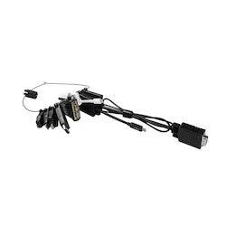 Comprehensive Connectivity RING-8 | Adapter Ring with (8) Adapters: Mini-DisplayPort (M) to HDMI (F)