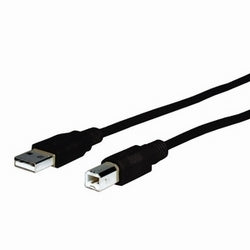Comprehensive Connectivity USB2-AB-6ST | USB 2.0 A Male to B Male Cable, 6ft
