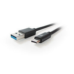 Comprehensive Connectivity USB3-CA-6ST | USB 3.0 C Male to A Male Cable 6ft