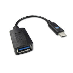 Comprehensive Connectivity USB3C-USB3AF-4IN | USB-C Male to USB-A Female Adapter, 4in
