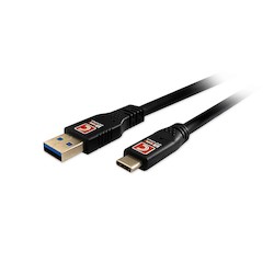 Comprehensive Connectivity USB5G-AC-3PROBLK | Pro AV/IT Integrator Series USB 3.0 (3.2 Gen 1) A Male to C Male Cable, 5Gbps, 3ft