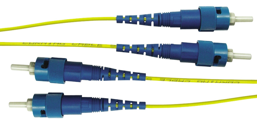 Compulink STCSTCD10-SPSM | Fiber Optic Jumper, 8.3µm, 125µm Dia, Singlemode (OS2) Fiber