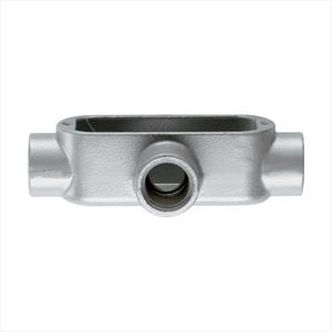 Cooper Crouse-hinds X125M | Conduit Body, Malleable Iron, Trade Size 1-1/4 in.
