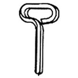 Corbin Russwin 123F53-8 | Exit Device Dogging Key, 3/16" Hex