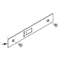 Corbin Russwin 624F49-626 | Mortise Lock Latchbolt, Auxiliary, Standard, 1-1/4" Armored Front, Satin Chrome Plated