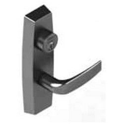 Corbin Russwin C3355ET-605-RHR | Exit Device Trim, Citation, Cast Lever/Escutcheon, ANSI 08, Bright Brass, for Classroom