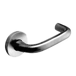 Corbin Russwin ML2010-LWA-626-RH | Mortise Door Lockset, Right Hand, Lustra, Wrought Lever/Rose, ANSI F01, Satin Chrome Plated, for Passage/Closet