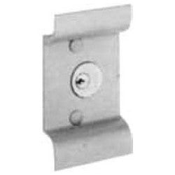 Corbin Russwin P850ET-689 | Exit Device Trim, Dummy, Extruded Wing Pull, ANSI F02, Silver Aluminum Painted