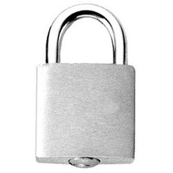 Corbin Russwin PL5070 | Padlock, Interchangeable Core, Ball Bearing Heel and Toe Locking, 6-Pin, 1-1/32" Diameter, 7/8" Shackle Clearance, Satin Brass