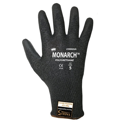 Cordova Safety Products 3752L | Monarch Cut-Resistant Gloves Taeki5, A3, Polyurethane Coated, Large