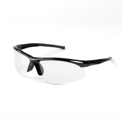 Cordova Safety Products 59188/EOB10ST | Direct Safety Koverage Plus Safety Glasses Black Frame, Clear Anti-Fog and Hardcoat Lens