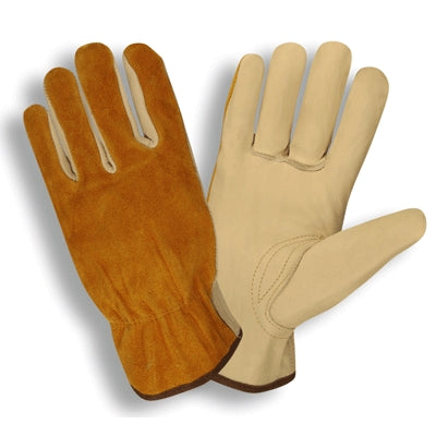 Cordova Safety Products 8234XL | Select Grain Split Drivers Gloves Keystone Thumb, Cowhide Palm/Split Back, Kevlar Stitching, X-Large