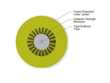 Corning 001U21-31531-B2 | Reel in a Box, ClearCurve Rugged Drop, Indoor, Tight-Buffered Cable  1 F, Single-mode (OS2)