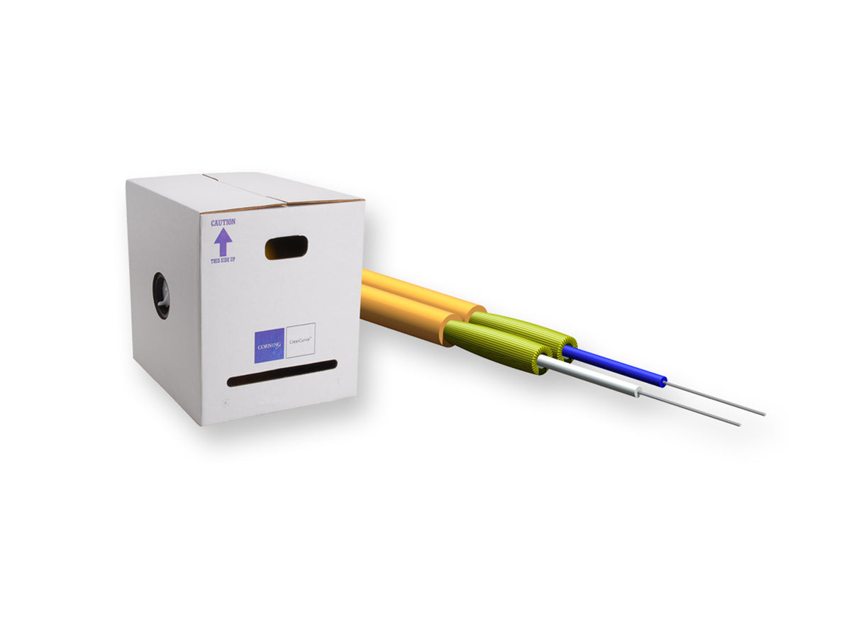 Corning 002K51-31130-B3 | Reel In A Box, Zipcord Tight-Buffered Cable, Riser