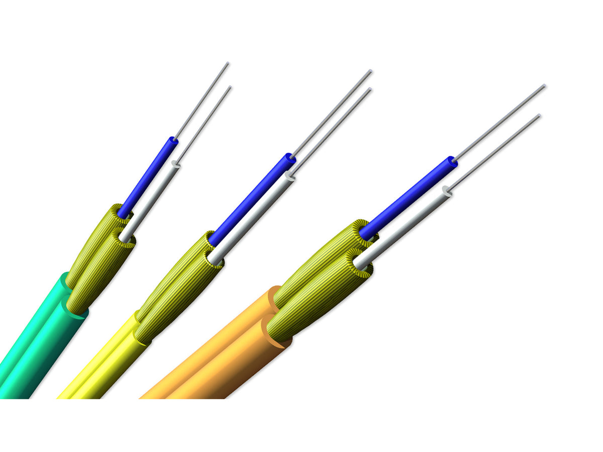 Corning 002T58-35390-RD | Zipcord Tight-Buffered Cable, Plenum
